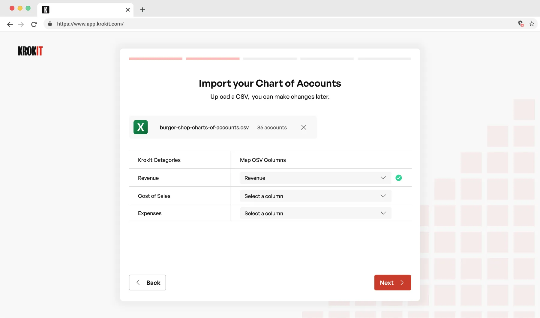 Krokit Onboarding Flow V2